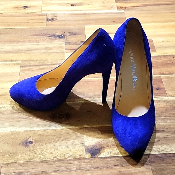 Quality NANDO MUZI High Heels Made In Italy 🇮🇹 Size 7.5 - Picture 1 of 8